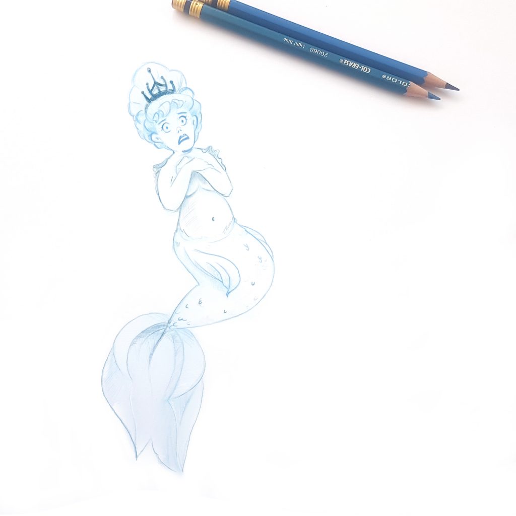 Bashful Mermaid