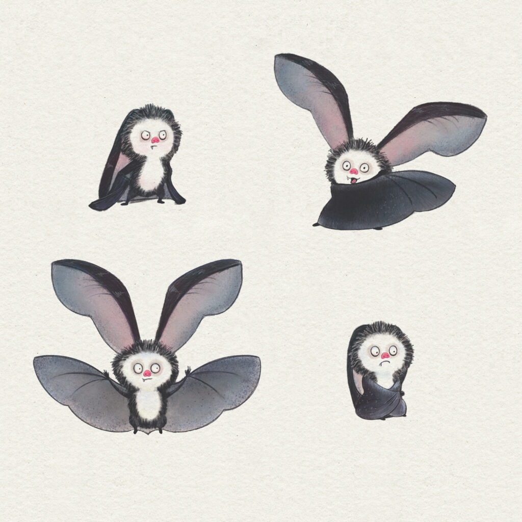 Long-eared bat character sheet